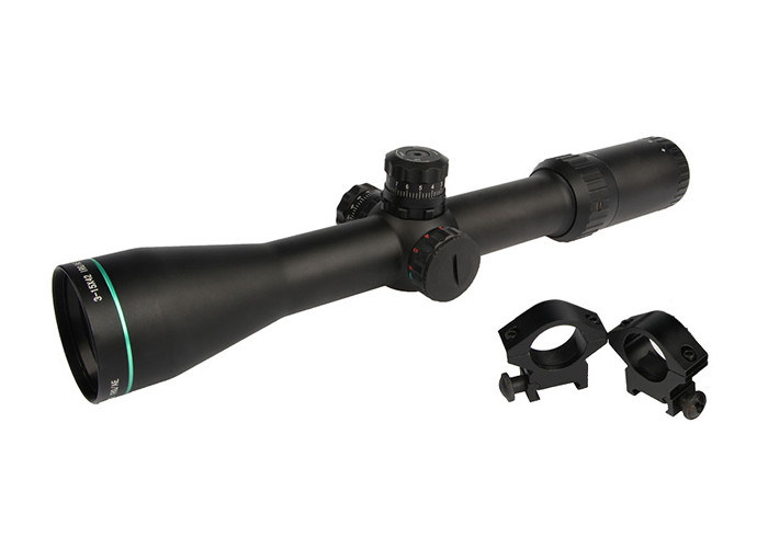 Green Coating Long Range Shooting Scopes , Target Shooting Scopes 3