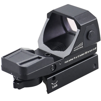 4 Reticles Red Dot Reflex Sight 22X33mm 1x Magnification Red Dot