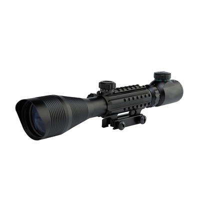 4-12X50E Tactical Hunting Scope With Tri-Rail And 11/20MM Converted Mount