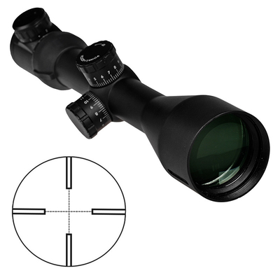 Glass Reticle 2-10x50IR Illuminated Hunting Scope With 30mm Monotube