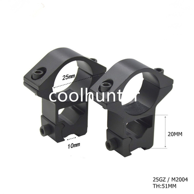 11MM Dovetail Scope Rings And Mounts For Scopes Dia 25.4MM 30MM