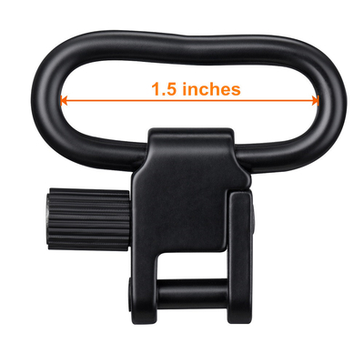 Hunting Shooting Metal Sling Swivels Quick Detach 1.25&quot; 1.5&quot;