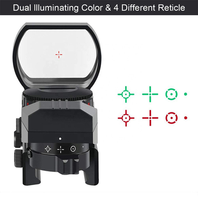 20MM Red Dot Reflex Sight Holographic 4 Reticle Tactics Gun Sight