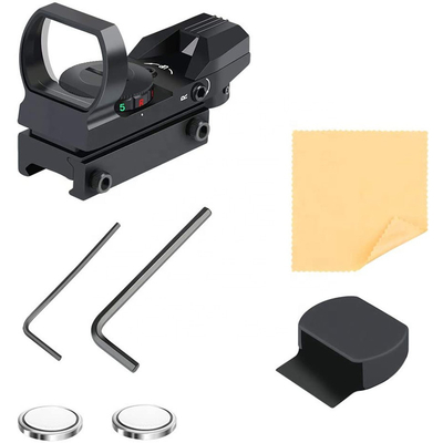 20MM Red Dot Reflex Sight Holographic 4 Reticle Tactics Gun Sight