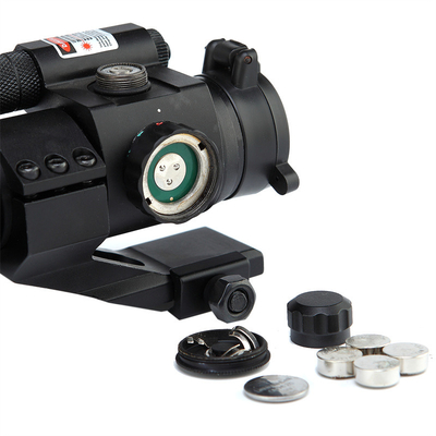 RD034 1x32 Green Red Dot Scope with Red Laser Sight for 20MM Rail hunting rifles