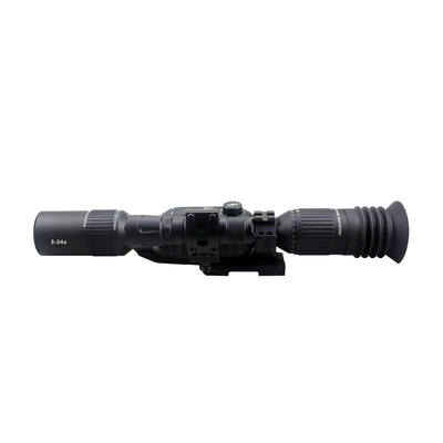 4K HD 3-24X Night Vision Hunting Scope 8G To 64G With IR Torch