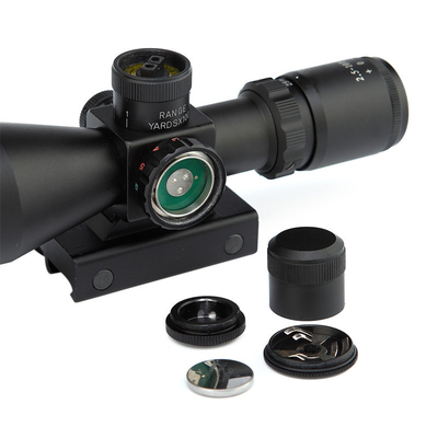  2.5-10x40 Compact Dual Illuminated Tactical Hunting Scope with 20/11mm Mount