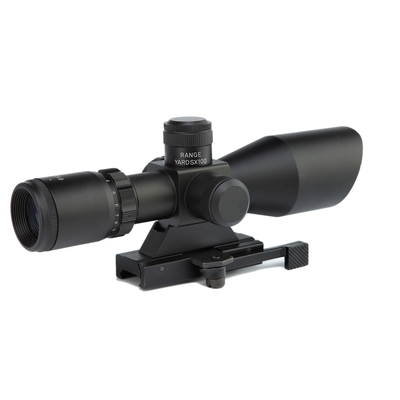 3-9X40E Compact Tactical Hunting Scope With 20MM Quick Detach Mount for Rifles