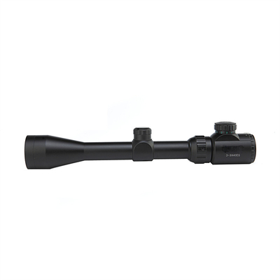 40MM 3-9x40E Red Fiber Riflescope Dual Illuminated Hunting 323mm