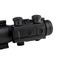 4x32 R/G/B 3 Colors Illuminted Glass Reticle Prism Scope With Decorative Fiber