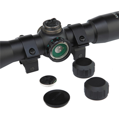 25.4 Tube Outdoor 4x32 Reticle Hunting Scope Sight With 20MM/11MM Rings