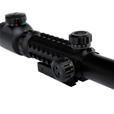 Combo 3-9x40 Dual Illuminated Hunting Scope With Tri Pictinny Rail