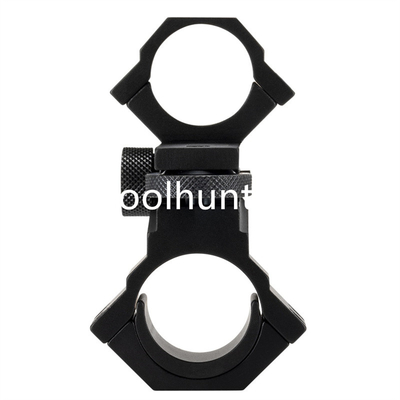 Black OEM Tactical Rings And Bases 30mm Optic 21mm Mount