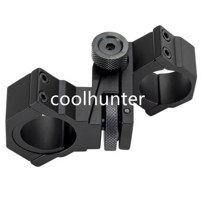 Black OEM Tactical Rings And Bases 30mm Optic 21mm Mount