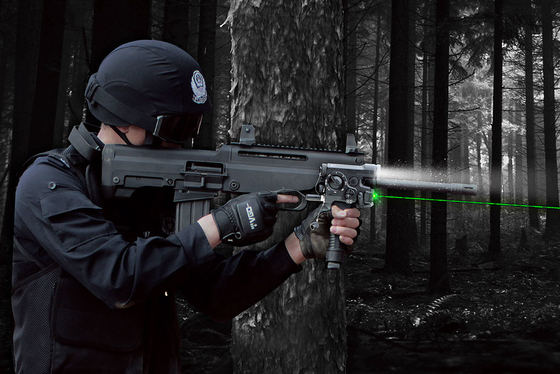 6061-T6 18650 Waterproof Tactical Flashlight 830nm With Laser Sight 6061-T6