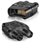 6xAA 4x Night Vision Hunting Scope Goggles Infrared Up To 32G TF Card