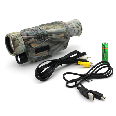 IPX4 Night Vision Video Recording Telescope For Hunting 2.5m To 200m