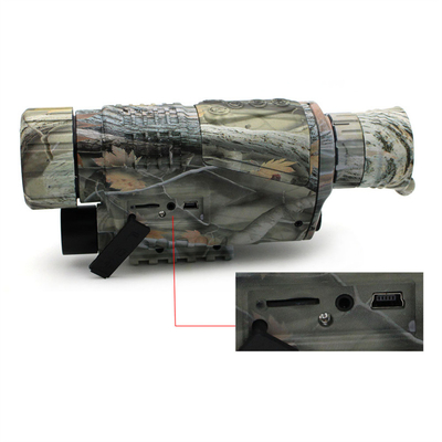 IPX4 Night Vision Video Recording Telescope For Hunting 2.5m To 200m